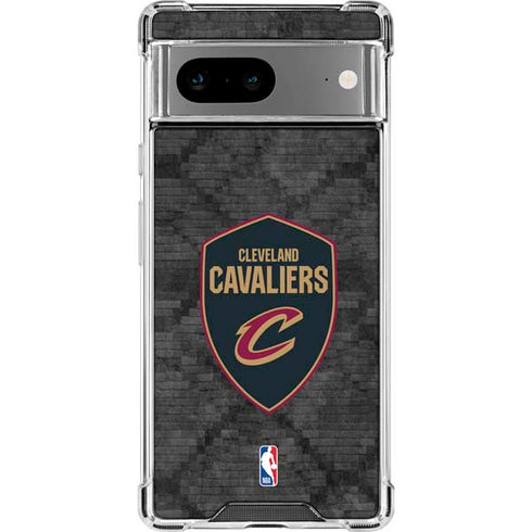 NBA Cleveland Cavaliers Dark Rust Google Pixel 8a Clear Case